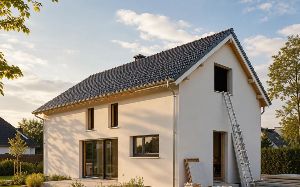 Ausbauhaus Fertighaus Preise 2026 — wetterfestes Ausbauhaus vor dem Innenausbau Ausbauhaus Fertighaus Preise 2026 — wetterfestes Ausbauhaus vor dem Innenausbau